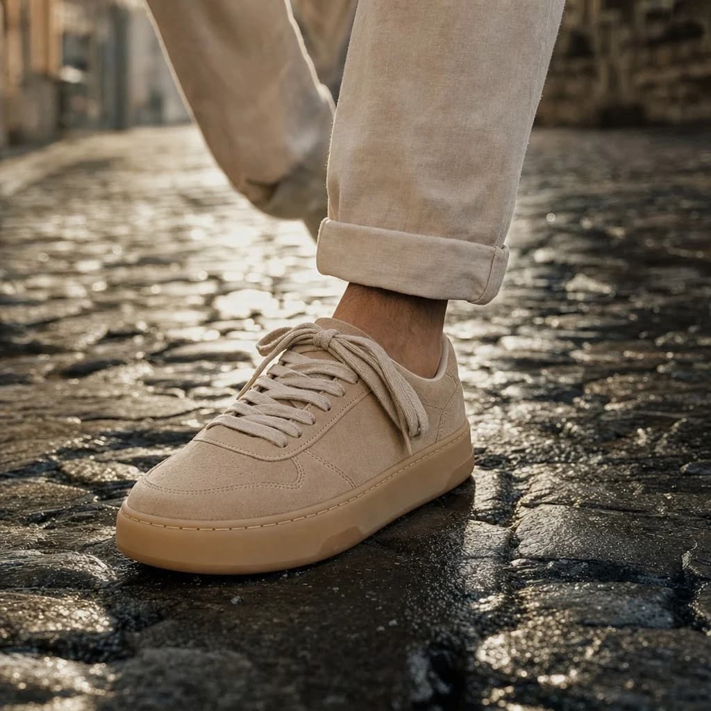 Una zapatilla, cuatro mundos: El detalle